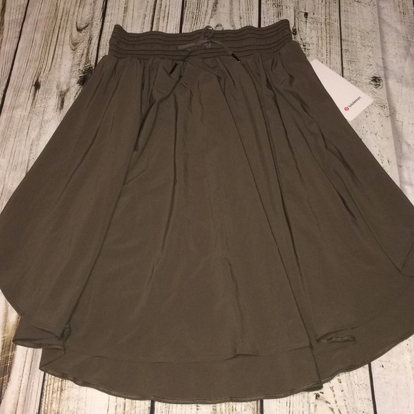 lululemon athletica Dresses & Skirts - NWT LULULEMON Everyday Skirt In Sage